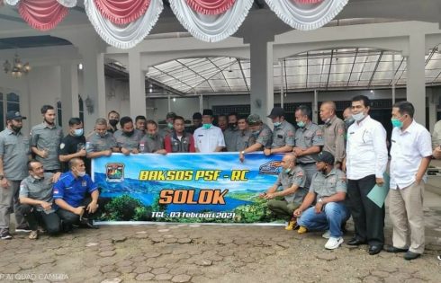 Ikatan Pajero Sport Family Provinsi Riau Bantu Korban Banjir Kabupaten Solok