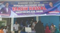 DPC Partai Demokrat Kabupaten Solok,  Gelar Vaksinasi Massal Gratis Dosis Pertama