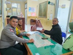 UPZ Polres Solok Bekerjasama Dengan Baznas Kab. Solok dan UPZ RSUD M. Natsir Bantu Membayar Biaya Operasi Warga Sirukam