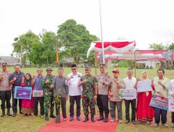Bupati Solok, H. Epyardi Asda Buka Secara Resmi Kegiatan TMMD ke -118 di Tanjung Alai