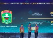Bupati H. Epyardi Asda Kembali Terima Penghargaan Anugerah Meritrokasi 2023 Dari KASN