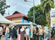 Pemerintah Kabupaten Solok Gelar Operasi Pasar di Depan Islamic Center Koto Baru